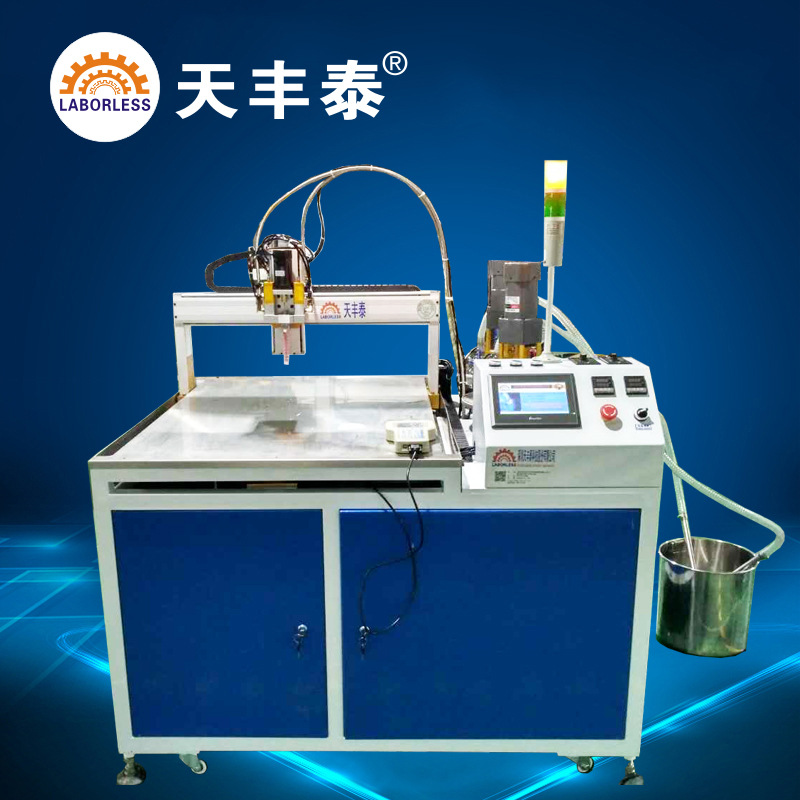 常州商标滴胶机 厂家货源水晶滴胶机器点胶机 AB双组份自动灌胶机