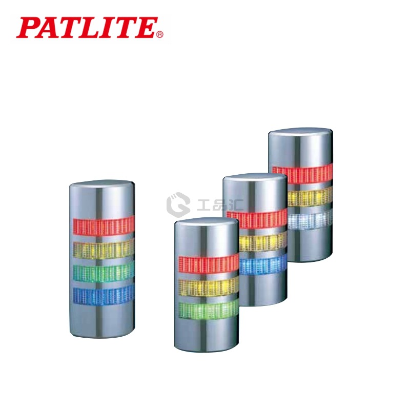 派特莱(PATLITE) 半圆超薄壁挂式信号灯,闪烁带蜂鸣器型；WE-302
