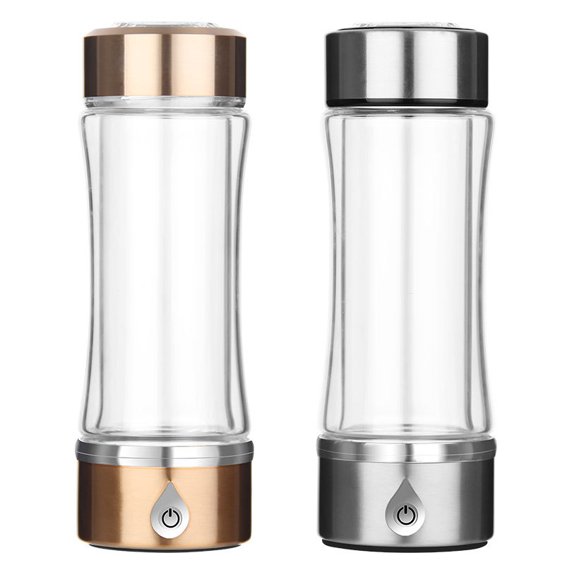 第5代氢氧分离SPE离膜量子富氢水杯水素水玻璃养生富氢杯可OEM|ru