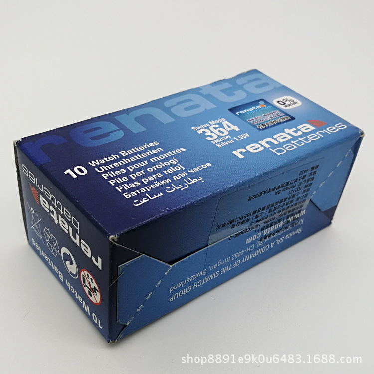 renata瑞士364/SR621SW/AG1斯沃琪/天梭手表原装氧化银纽扣电池