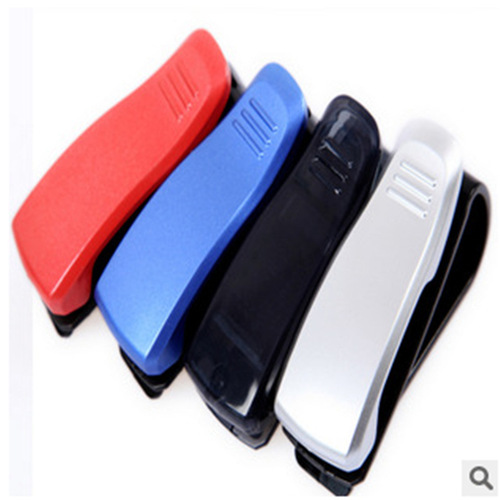 Sunshade Storage Multi-functional Genuine Leather Car Sunglasses Case Car Sunglasses Clip Auto Accessories Car Sunshield Sunglasses Holder