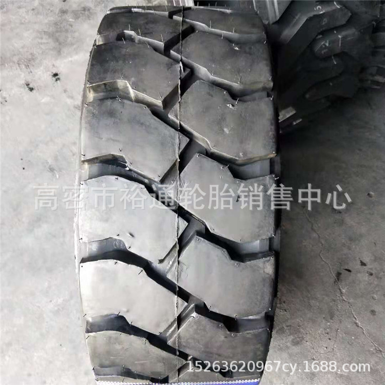 5吨合力叉车充气实心轮胎300-15 250-15 工程叉车轮胎300/70-15