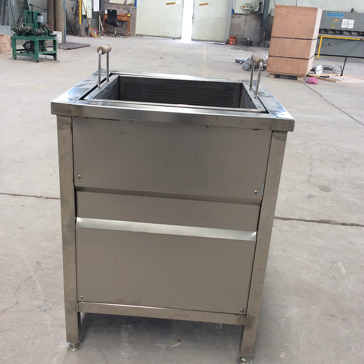 小型自动控温油炸机手动油炸机型号多可以加工定制薯片油炸单机