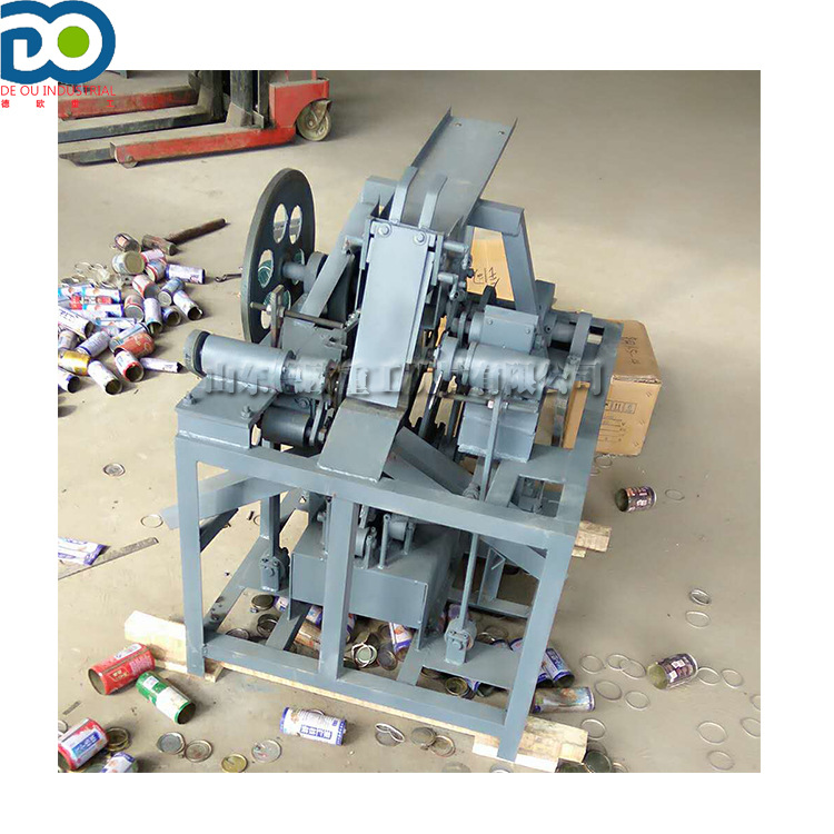 供应易拉罐切罐机 废旧易拉罐加工分离切盖机 马口铁皮利用