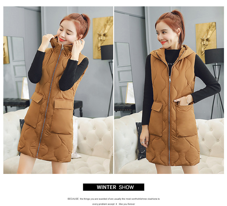 Gilet femme en Mélange de coton - Ref 3317561 Image 23