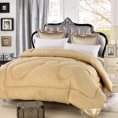 厂家直销冬天保暖羊毛冬被 纯棉羊毛被芯支持礼品|ru