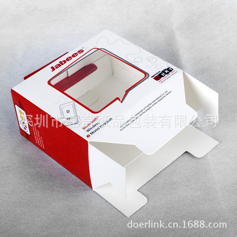 蓝牙耳机包装盒供应　 电子产品包装盒供应　专版包装盒印刷