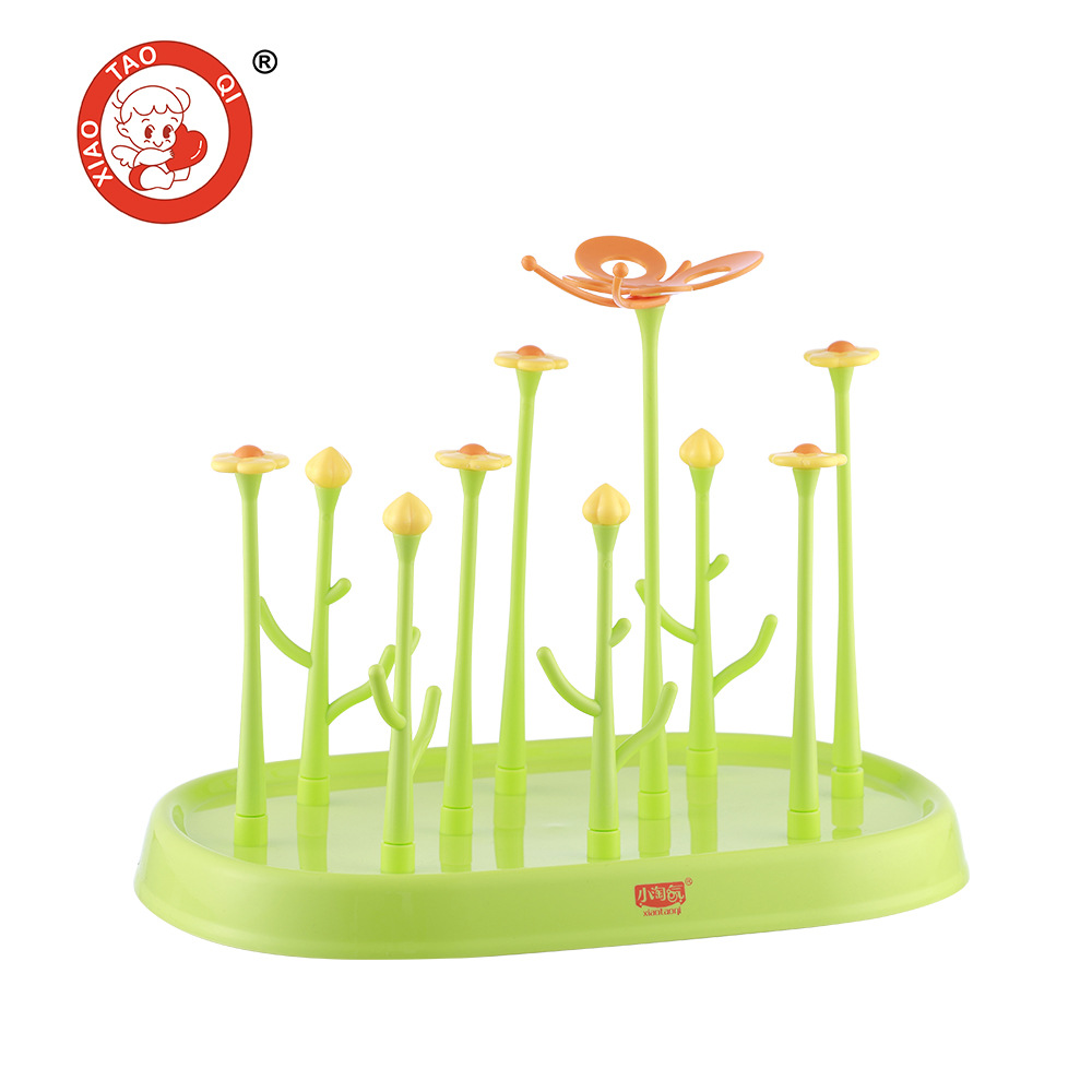 Little Naughty botella de secado rack de secado estante de la botella de leche estante de secado recién nacido estante de secado botella de bebé estante de secado