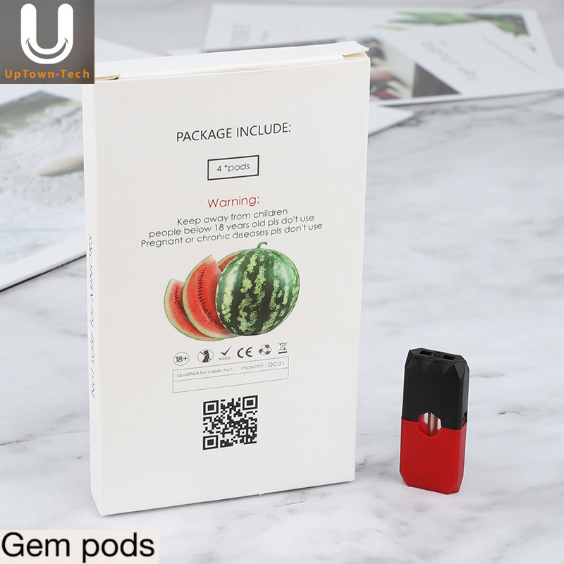 U.S. selling Gem pods quality goods Smoke bombs Oil Electronic Cigarette capacity 1ml Samples Links