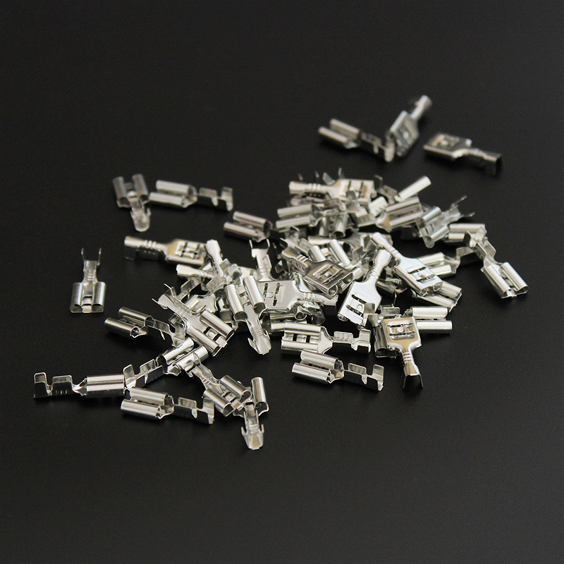 250/6.3端子6.3直插 6.3插簧 250直插 250插簧 护套 DJ622-D6.3