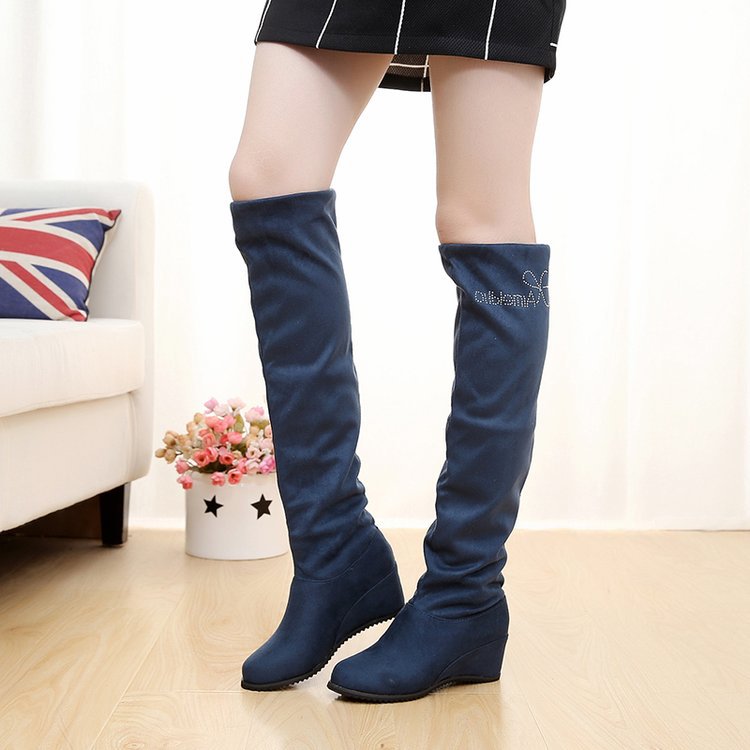 Bottes femme en Daim - Ref 3355238 Image 43