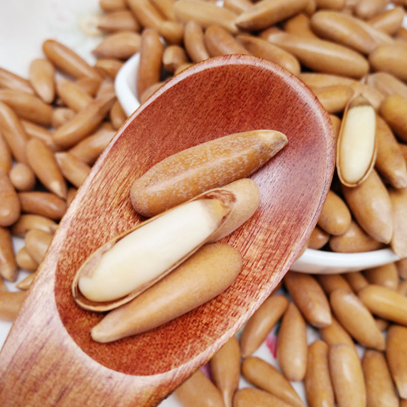 new goods Brazil Pine nuts Hand stripping Brazil Pine nuts 500g Independent Small package nut Roasting food wholesale