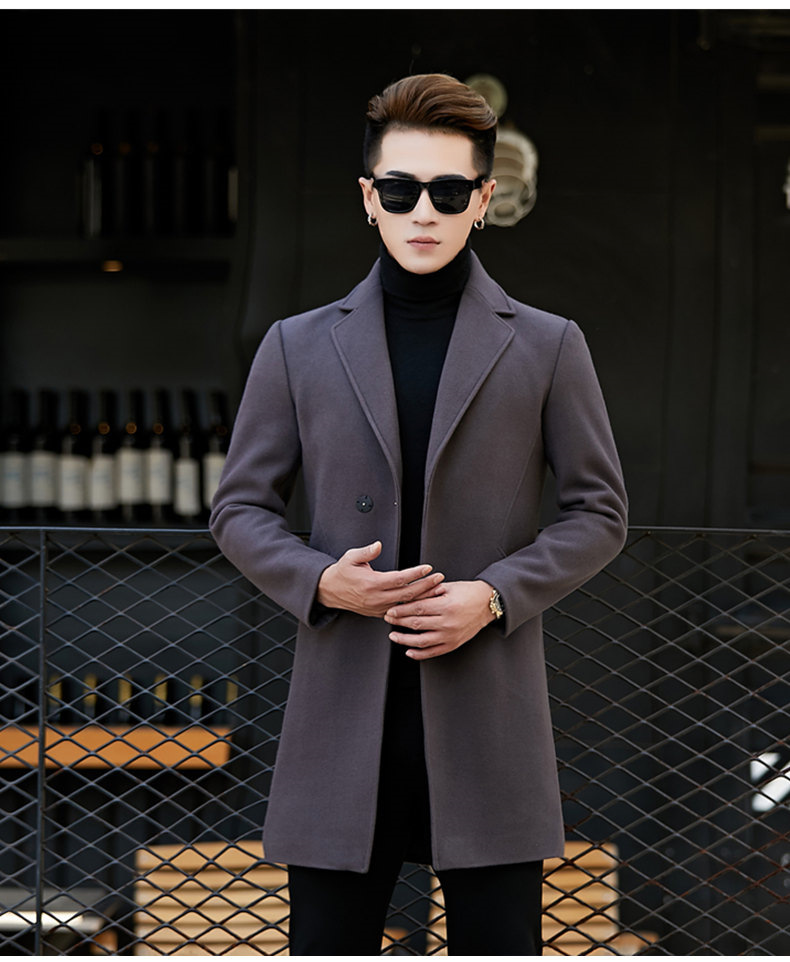 Manteau homme en Laine - Ref 3419076 Image 22