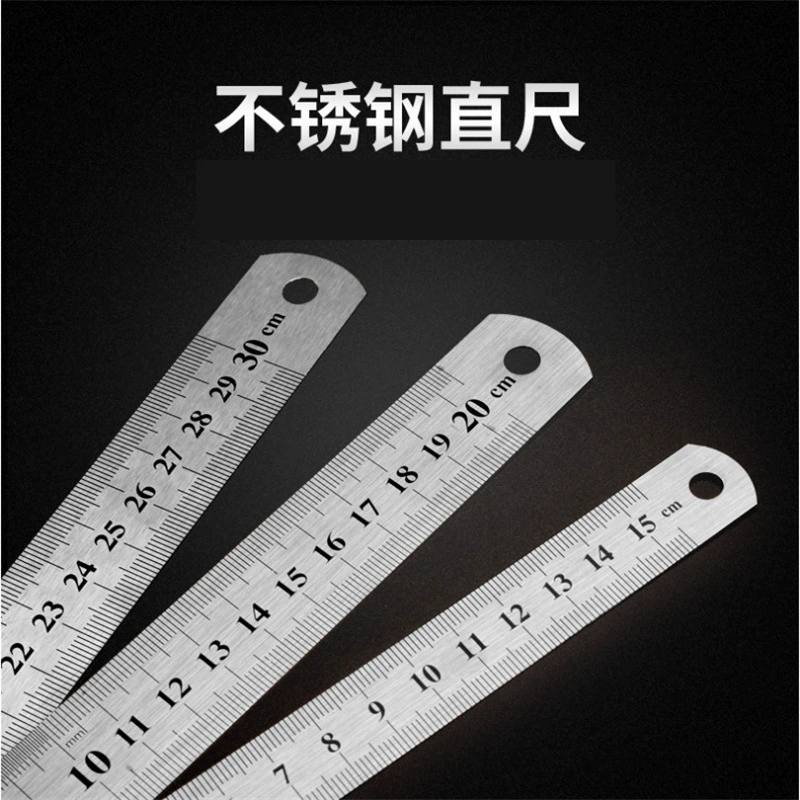 Universal ruler stainless steel, high quality stationery