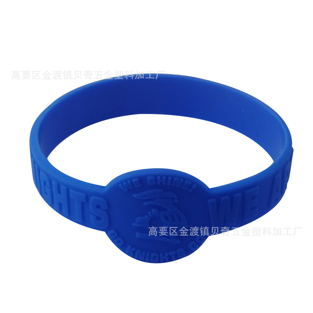 silicone geometric bracelet