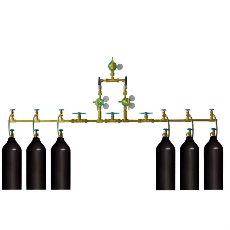 氧气汇流排气体充装排氩气汇流排氮气汇流排二氧化碳汇流排星燃