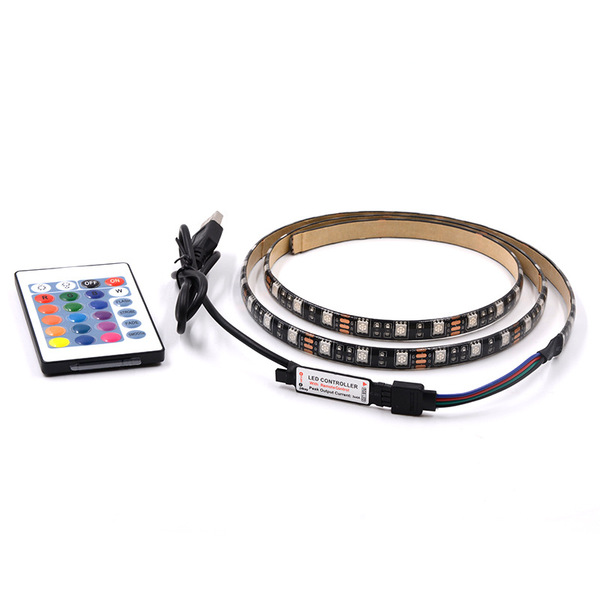 5VRGB light bar 5050USB color soft lamp band USB light with TV…