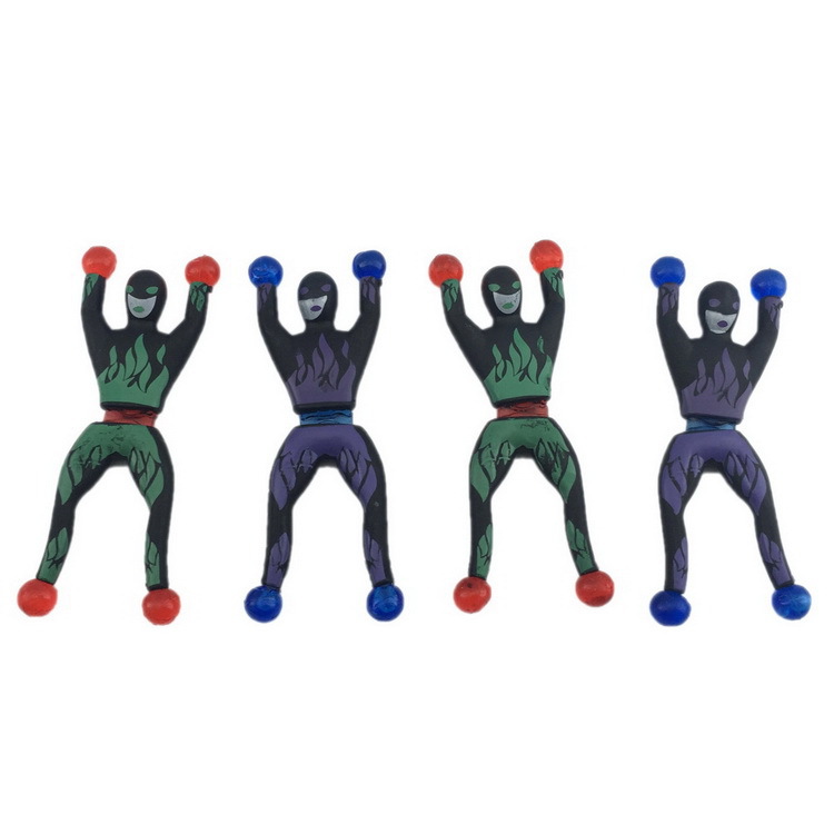 爬墙人,爬壁人,彩色爬墙人,粘性蜘蛛侠,玩具礼品赠品,翻跟头小人,爬墙蜘蛛人 .jpg