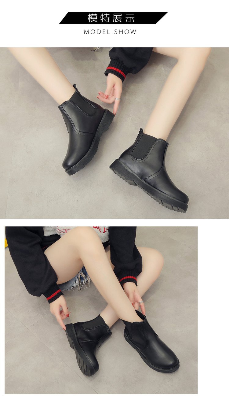 Bottes femme en PU artificiel - Ref 3355185 Image 15