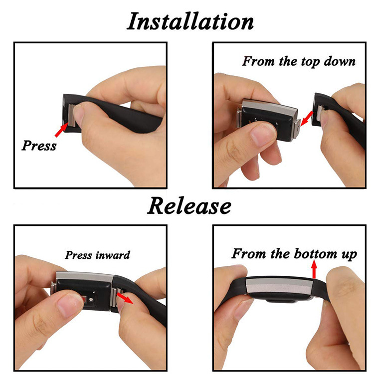 fitbit charge 2 smart bracelet wristband official same style checkered silicone replacement strap accessory undefined
