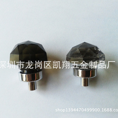 crystal handle Smoke gray Simplicity Decoration Hardware parts Door handle Customizable drawer Acrylic Qu hand