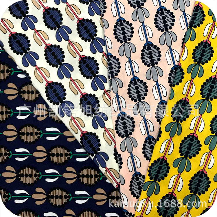 民族花纹 连衣裙印花布 全棉平纹印花面料 男女装衬衫印花 小图案