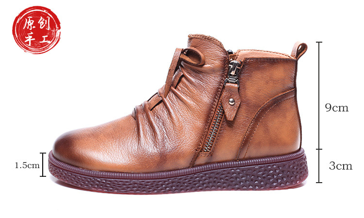 Bottes femme en En cuir - Ref 3355105 Image 10