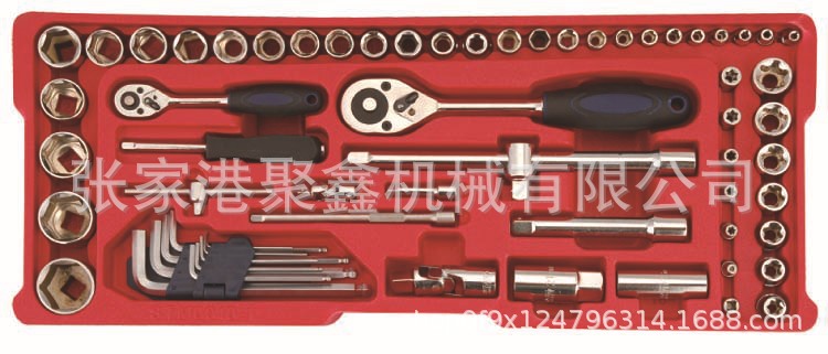 165件套5抽屉铁箱工具组套机械工具组套家用工具组套随车工具组套