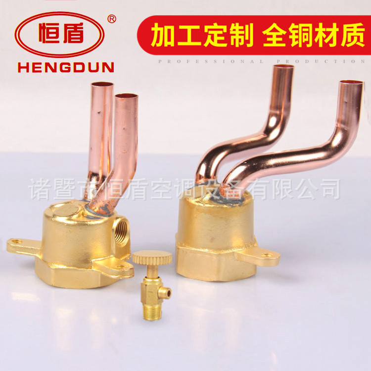 批发供应二进二出集水头 质优盘管表冷器集水头