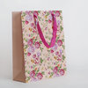 Light -colored floral clothing handbag Wedding bag fresh group gift box bag paper bag full moon return gift bag wedding
