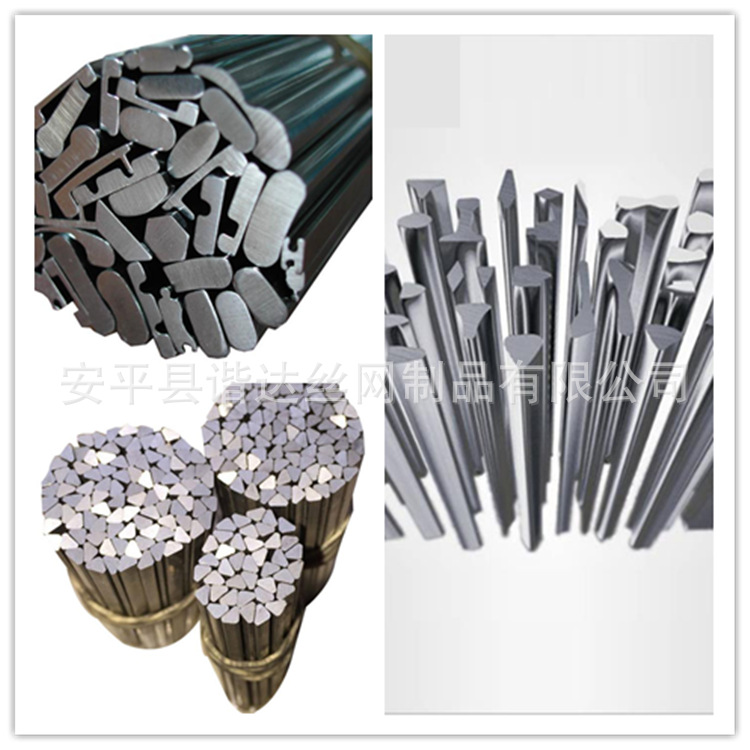 供应 异形弹簧钢丝 不锈钢扁丝方线椭圆丝异形镀锌丝