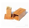 Bamboo toothpoper Creative Toothpick Box Storage Bar Portable Toothpick Tiber Bamboo Cotton Plocks Tea Tank