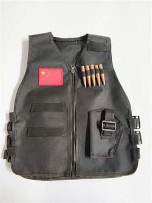 军迷户外绝地男女儿童马甲三级甲服装战术背心迷彩童装迷彩服吃鸡