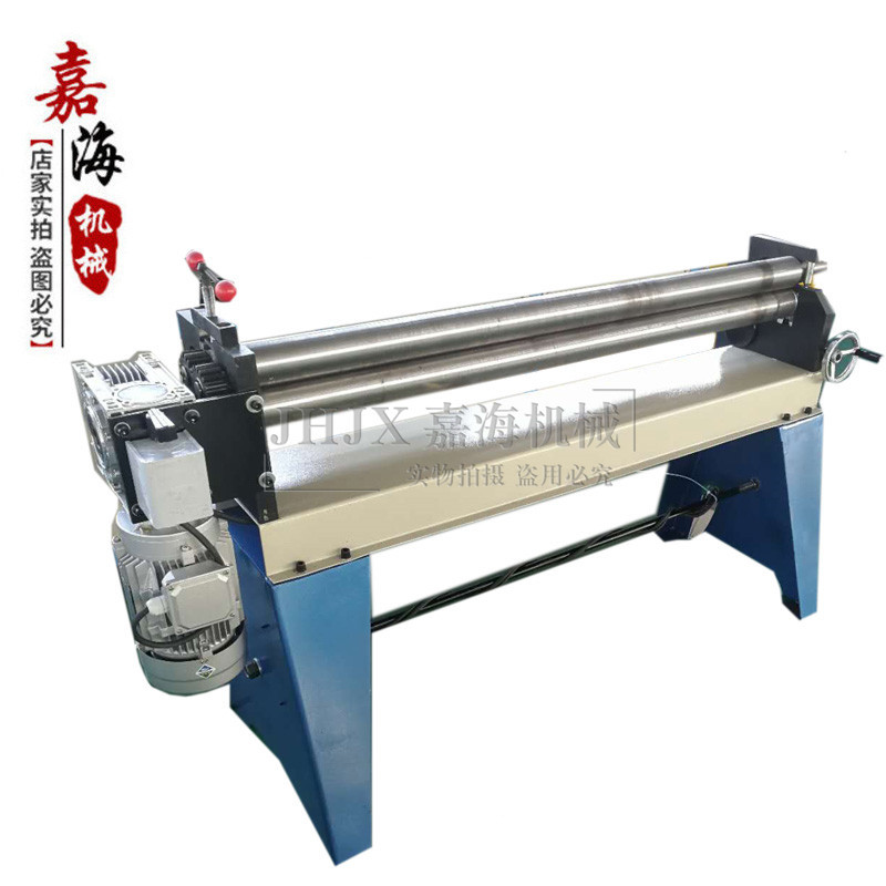 Electric coil machine small-scale Electric Sheet Bending 2mm*1000mm Stainless steel Chimney Rolling Machine