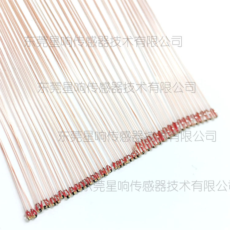 电器配件单端玻封 MF5D单端玻璃封装  高精度NTC热敏电阻