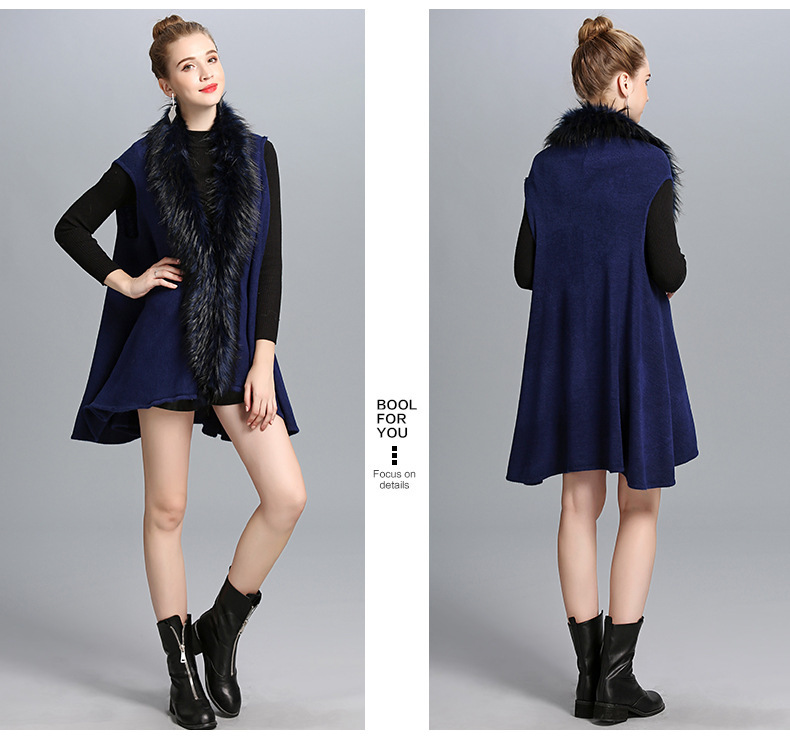 Gilet femme POINT DE DéPART VOITURE en Cachemire - Ref 3318014 Image 24