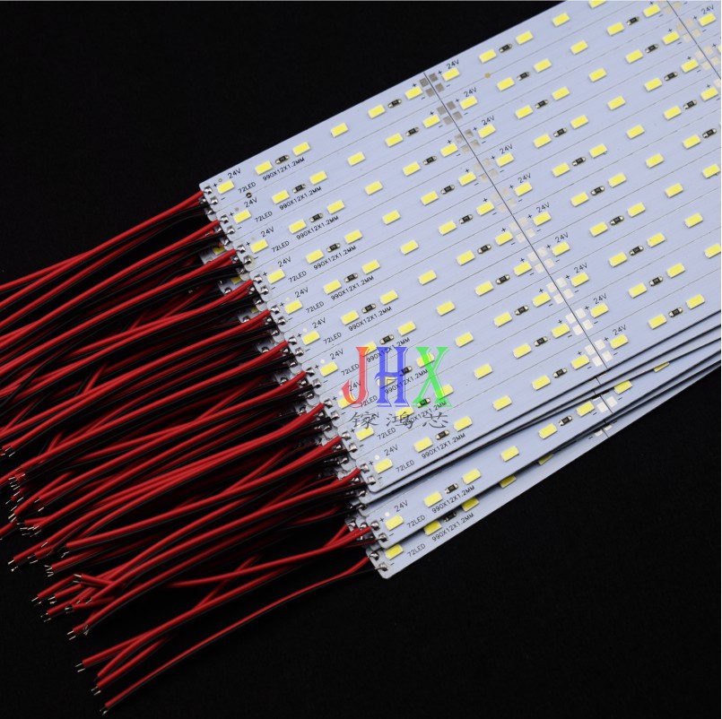 24V硬灯条 5630高亮展柜珠宝柜广告灯箱 LED硬灯条5730灯带|ms
