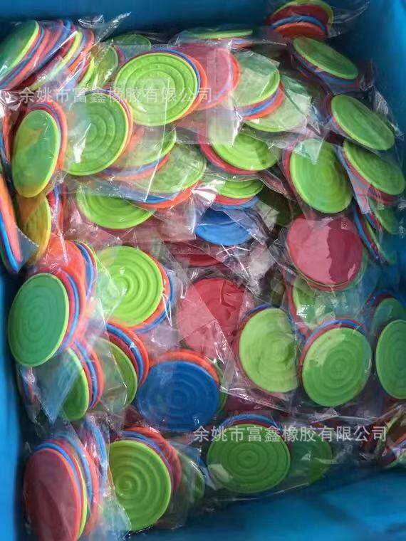 厂家批发 小圆形硅胶杯垫 橡胶制品 隔热防滑餐垫 厨房用品