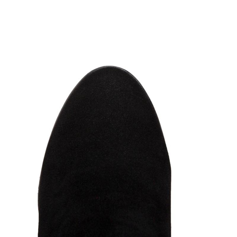 Suede High Heel Ankle Boots 14