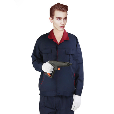 電焊電工工作服 車間工廠加厚勞保工裝 秋冬長袖工作服套裝