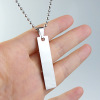 Protective pendant stainless steel, necklace, quality sweater