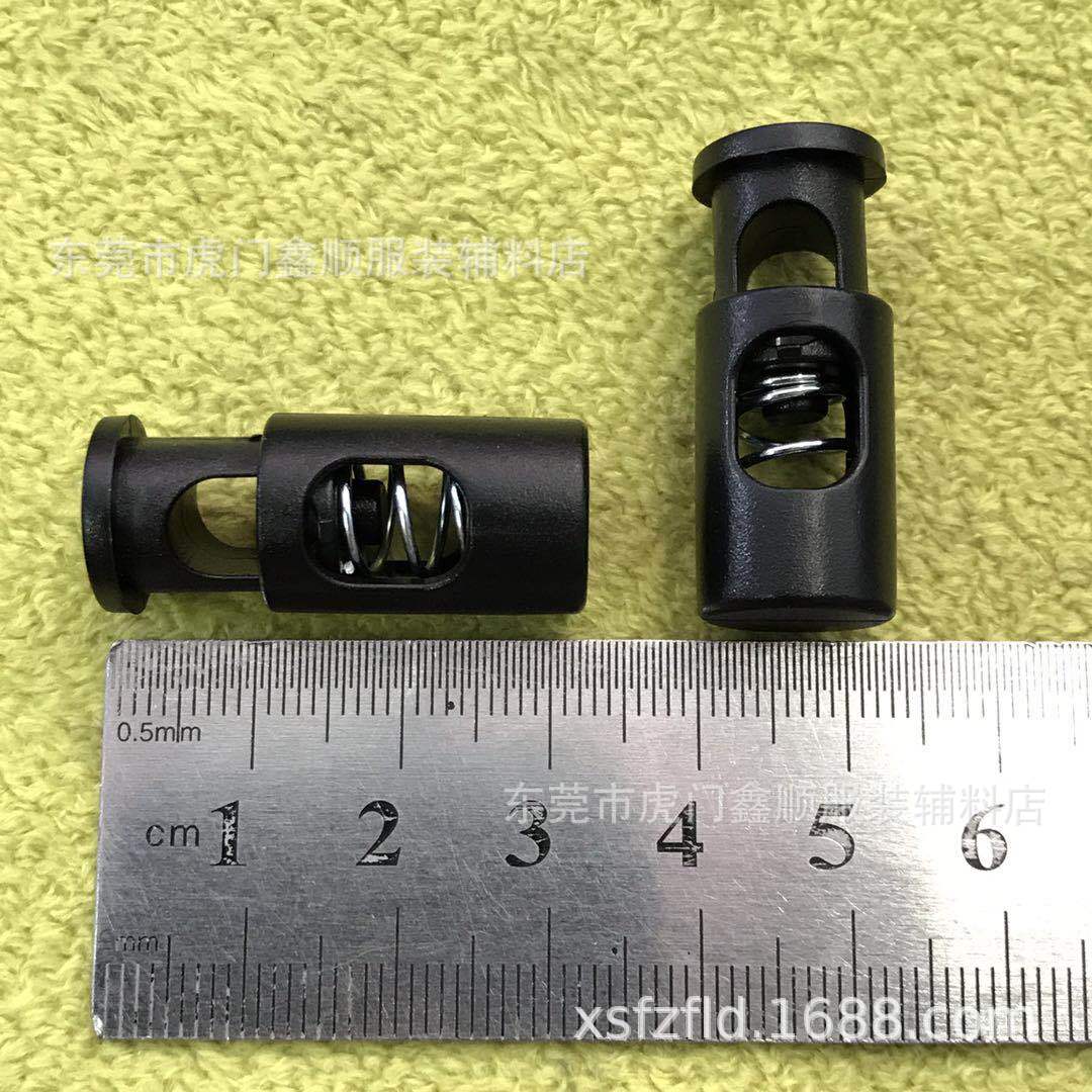 厂家现货单孔长形塑料弹簧扣 塑胶弹力扣 止滑扣 绳带调节扣 卡扣-阿里巴巴