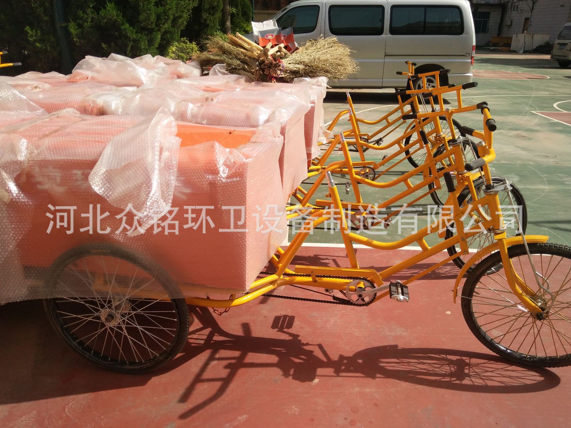 厂家供应人力环卫三轮车 电动三轮车 脚踏三轮车 保洁清运车批发