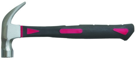 厂家直销建筑用模锻锻打450克羊角锤塑料柄