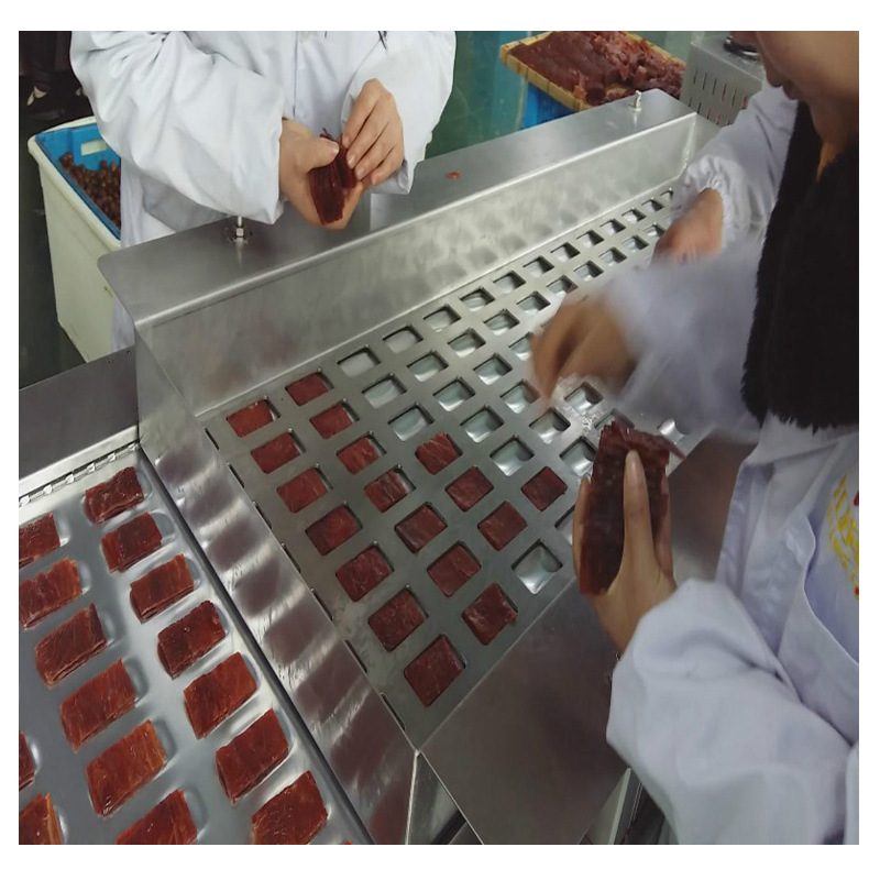 双面铝箔全自动真空包装机 猪肉脯拉伸膜真空包装机