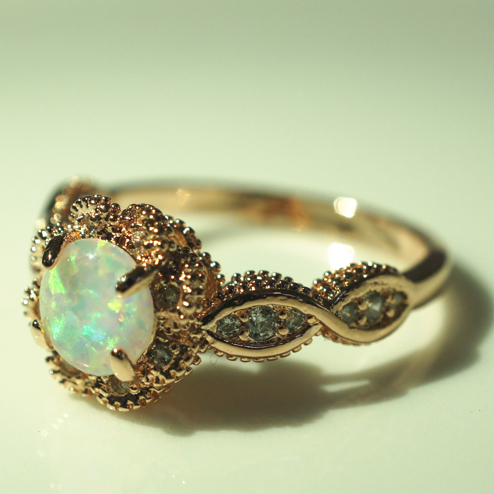 Rings Classification Retro Round Artificial Gemstones Alloy Wholesale Rings