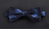 Fashionable quality classic suit jacket English style, bow tie with butterfly, polyester, Korean style