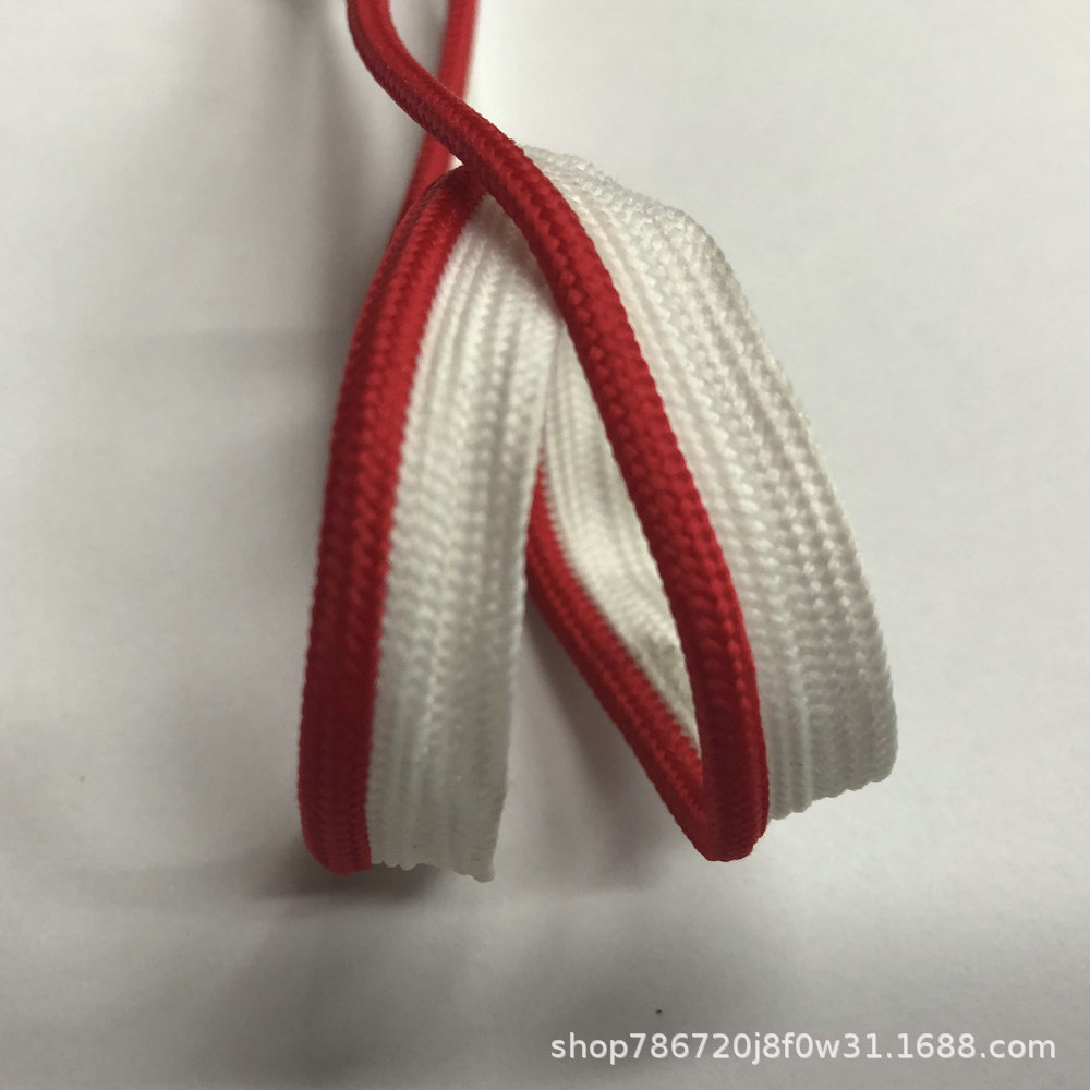 （腾来）现货供应 10MM红白子母带粗牙子母带捆边织带书签织带