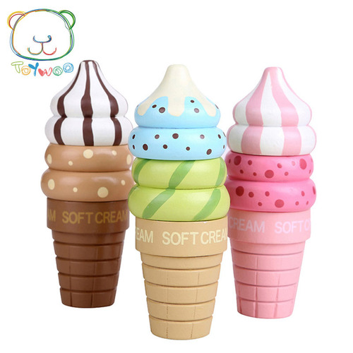 Play house toys, magnetic chocolate ice cream, strawberry ice cream toys, children's gifts