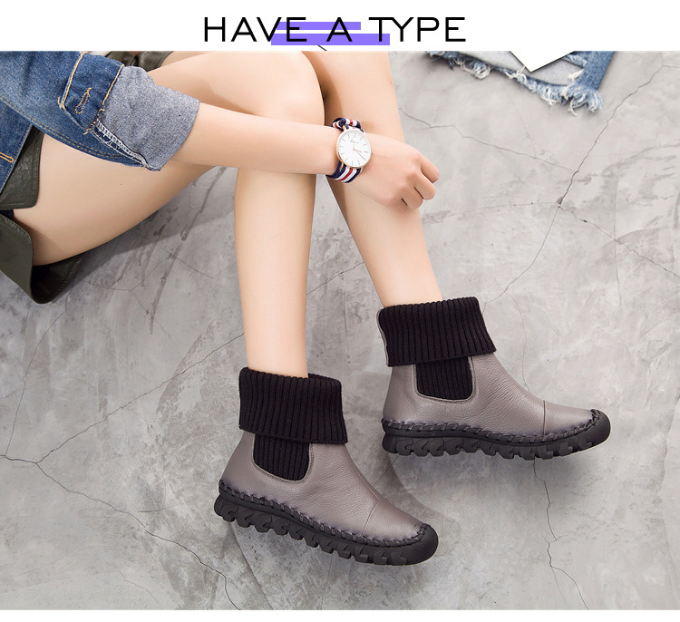 Bottes femme en En cuir - Ref 3355429 Image 24